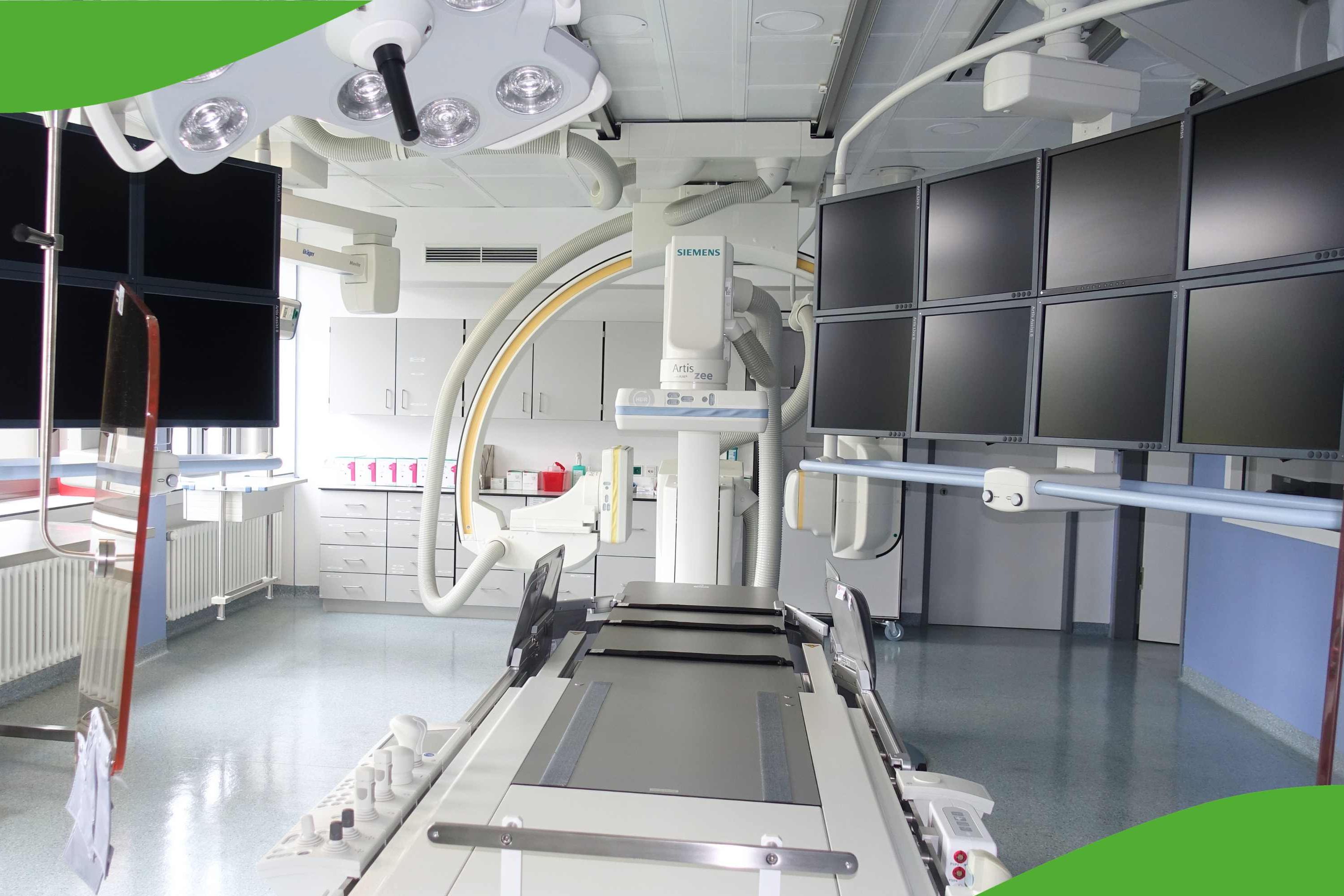 Eine der Angiographieanlagen im Klinikum Saarbrücken 