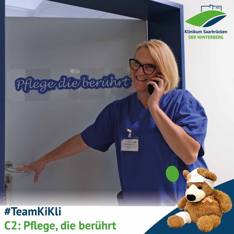 Serie #TeamKiKli: C2 – Pflege, die berührt; Stationsleiterin Andrea Gerner-Motsch
