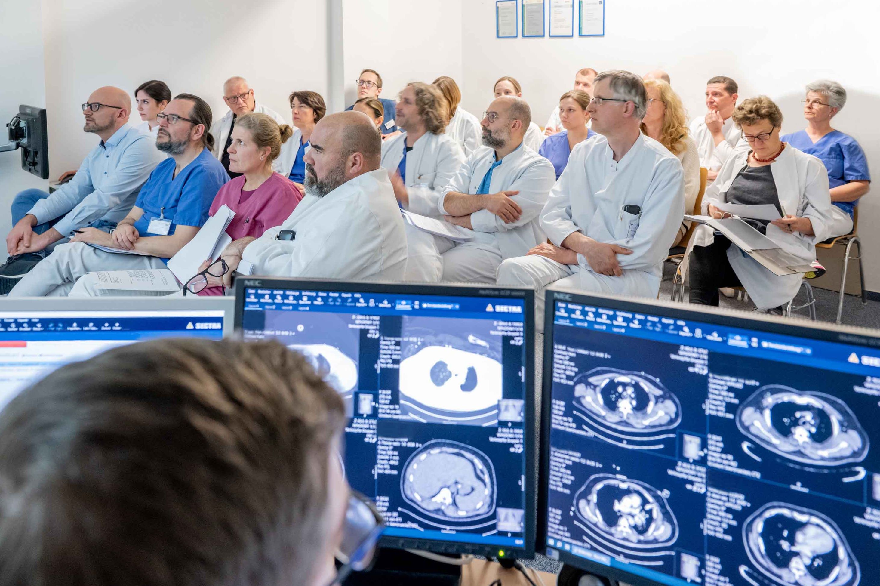 Tumorkonferenz im Klinikum Saarbrücken