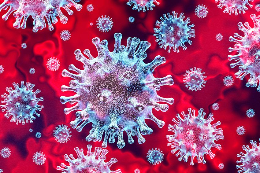 Darstellung Corona-Virus