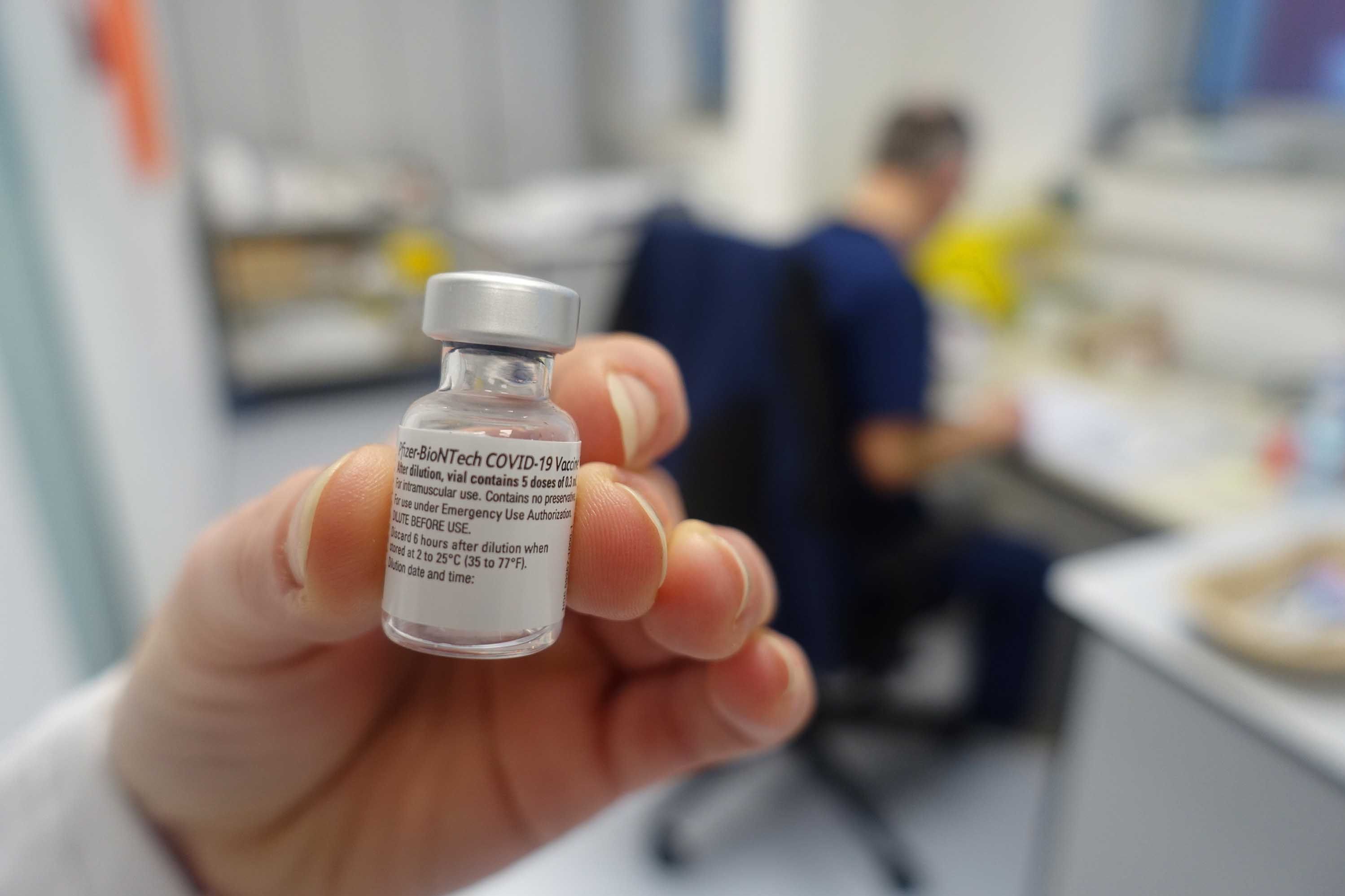 Impfstoff im Klinikum Saarbrücken