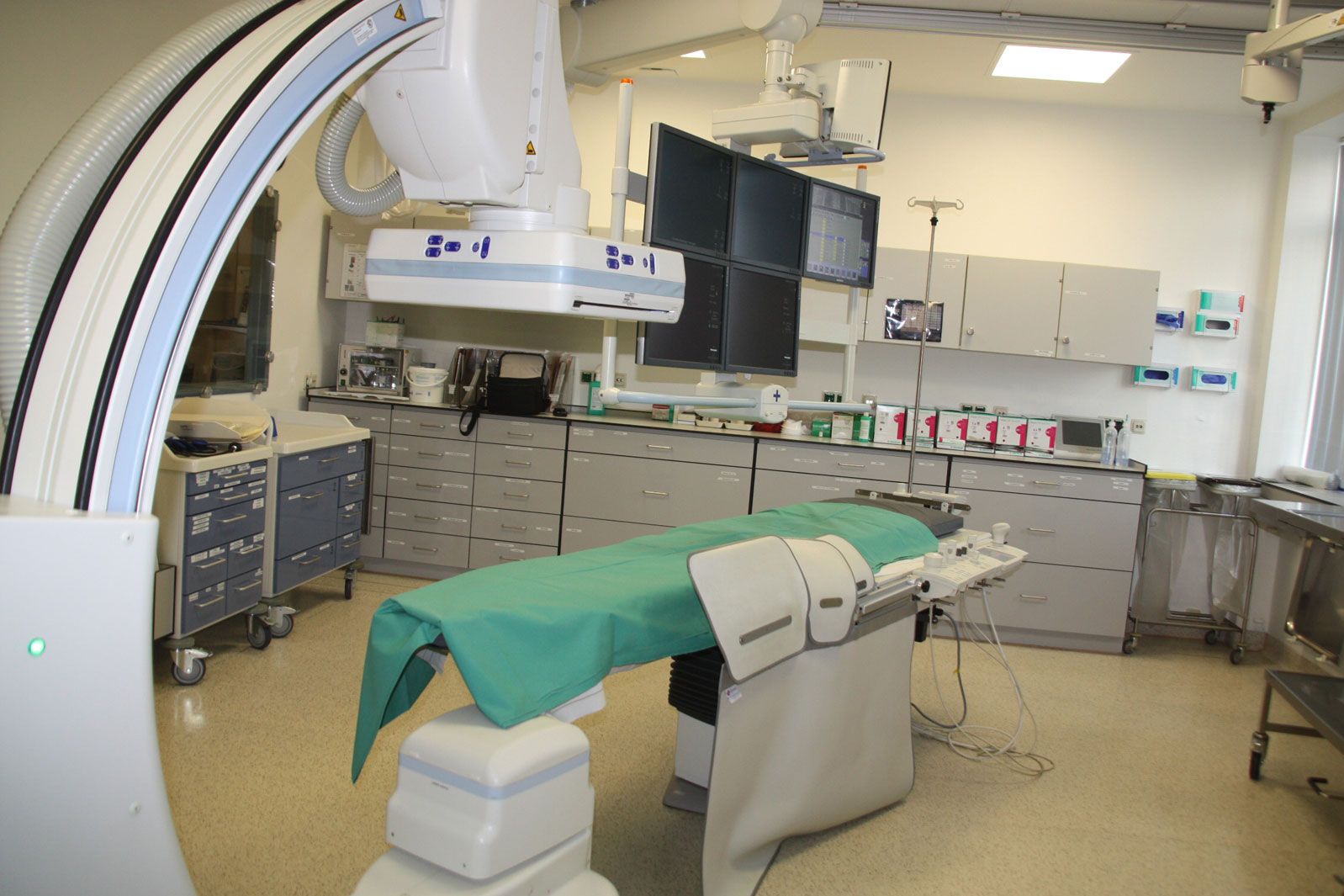 Angiographieanlage im Klinikum Saarbrücken