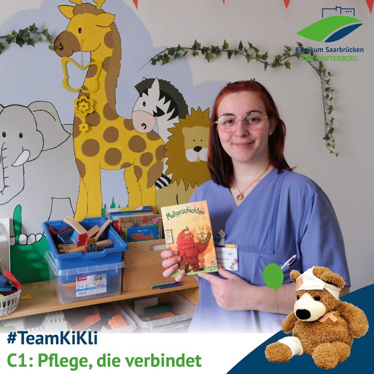 Serie #TeamKiKli: C1 – Pflege, die verbindet; Angelina im Spielzimmer