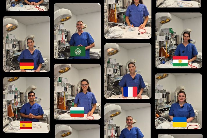 Mehrsprachige Videoreihe erläutert Versorgung im Perinatalzentrum.