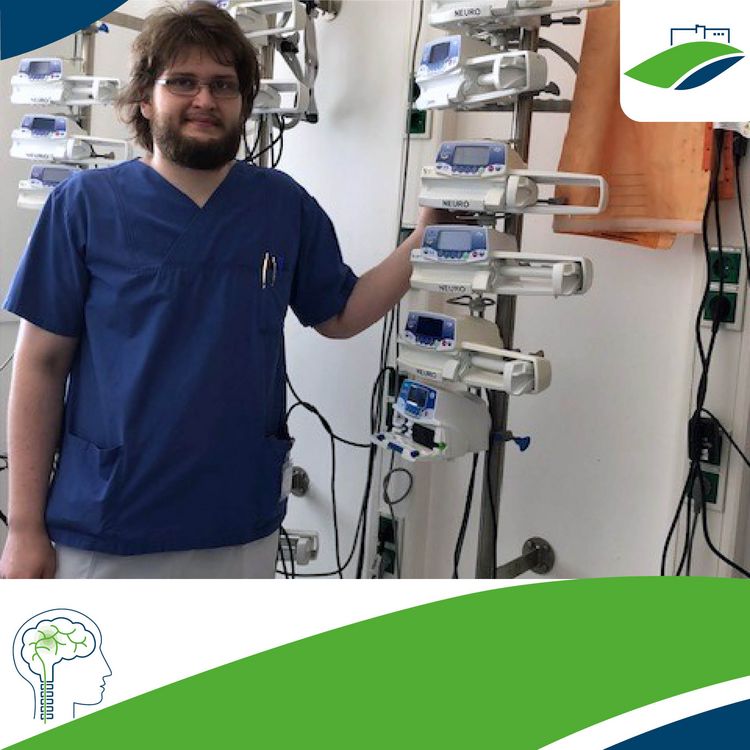 Jan Lukas: Vorstellung des Teams der Station 95 im Klinikum Saarbrücken, Neuroteam