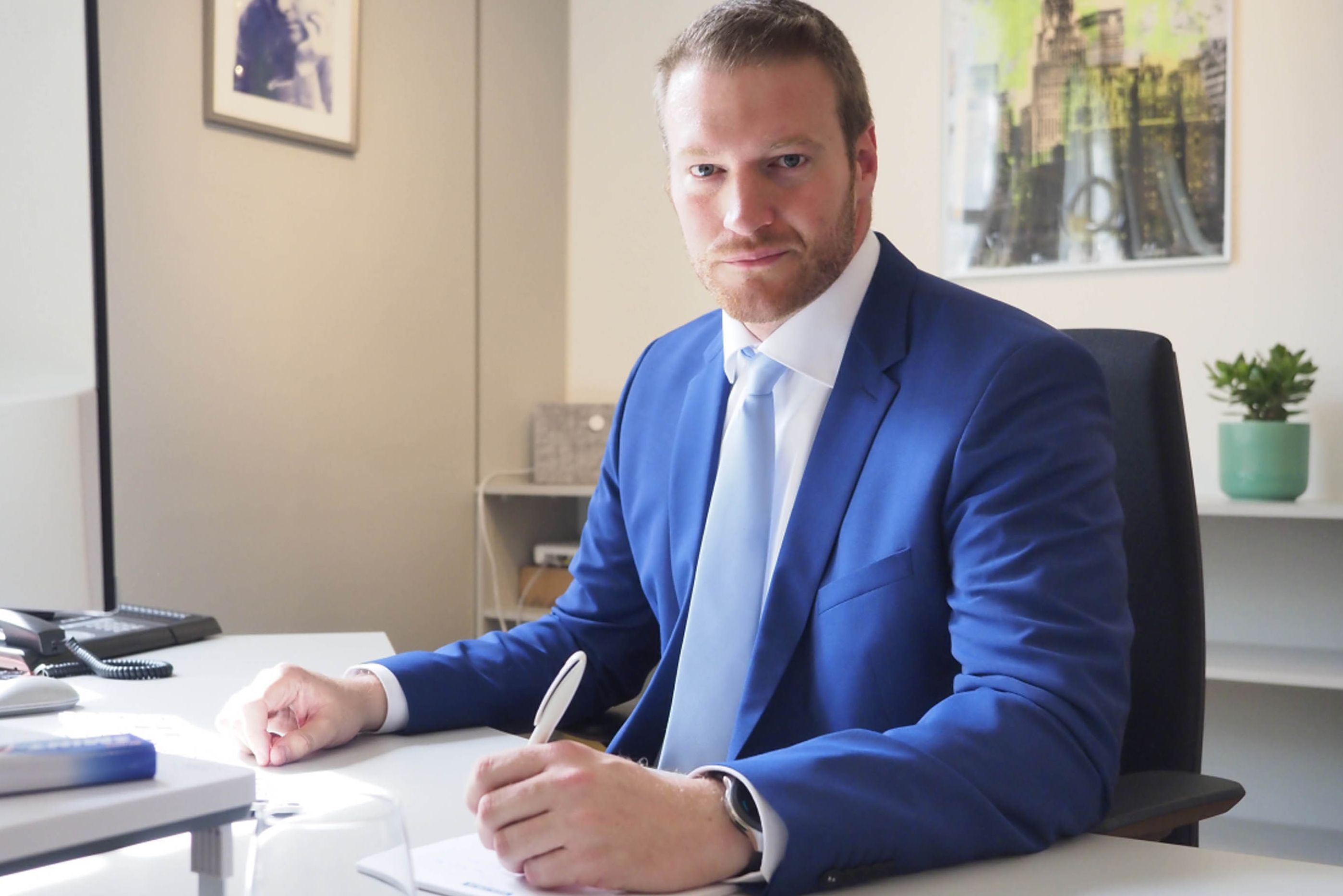 Tobias Raab Portraitfoto Tobias Raab, Dezernent Soziales Stadt Saarbrücken