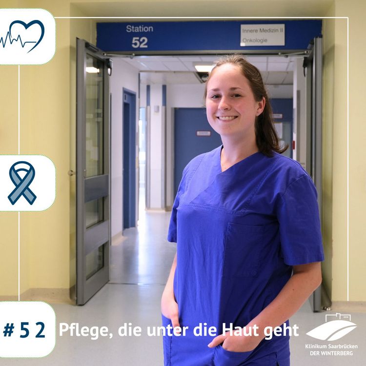 Teamvorstellung der Station 52 - Pflege, die unter die Haut geht: Zoe Rupp