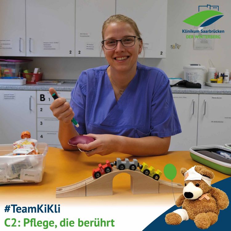 Serie #TeamKiKli: C2 – Pflege, die berührt; Angela Fecht - Pädagogin und Pflegefachkraft bei der Diabetesberatung 