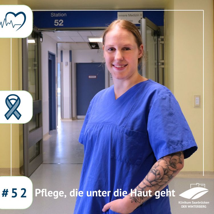 Teamvorstellung der Station 52 - Pflege, die unter die Haut geht: Annabell Lippert