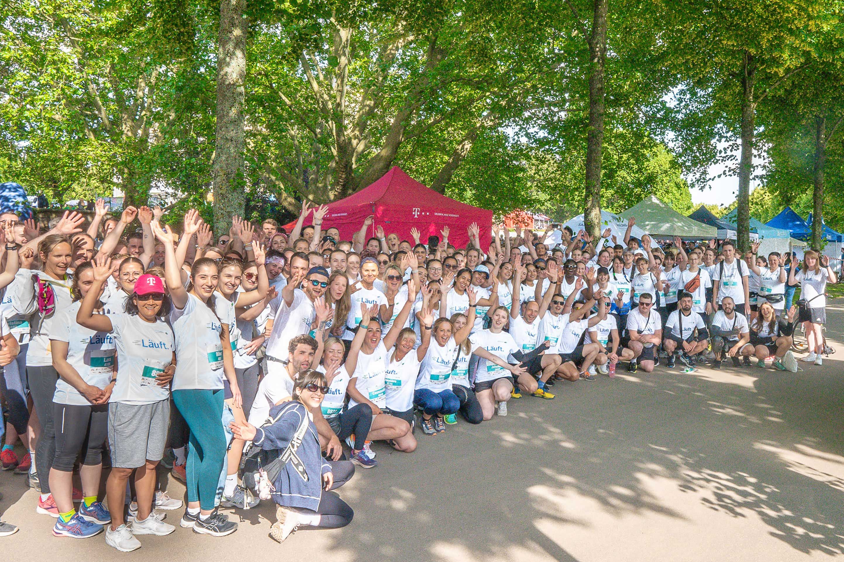 Das Team Winterberg ist regelmäßig beim Firmenlauf in Saarbrücken dabei