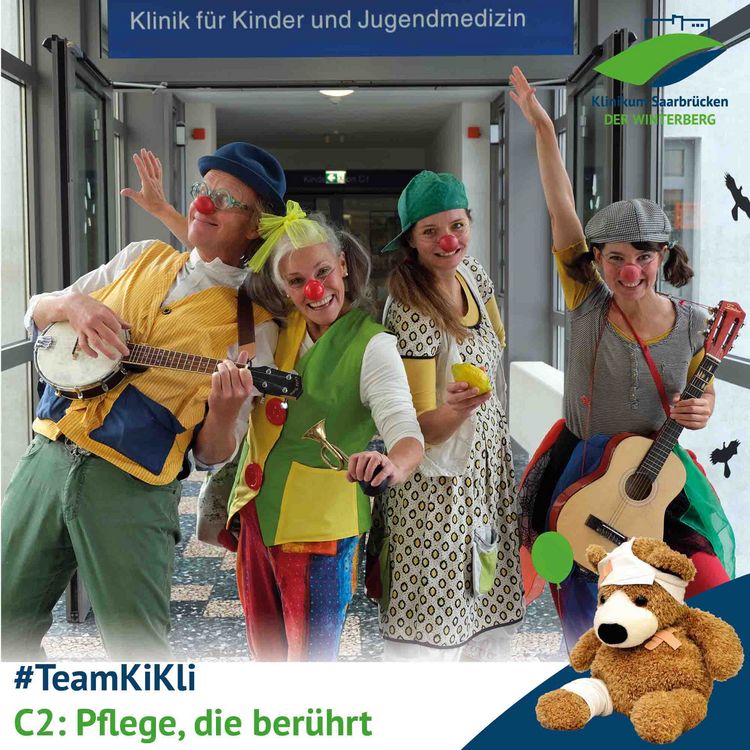Serie #TeamKiKli: C2 – Pflege, die berührt; immer dienstags sind die Klinikclowns in der Kinderklinik unterwegs