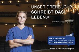 Pflegefachkraft im Klinikum Saarbrücken auf Theaterbühne: Die Rolle deines Lebens