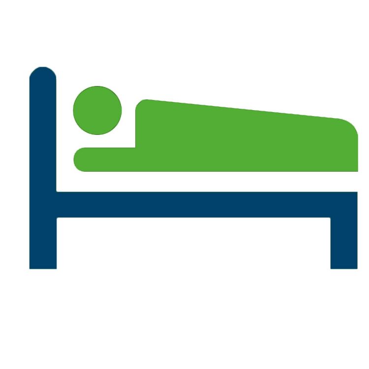 Icon Patient im Bett