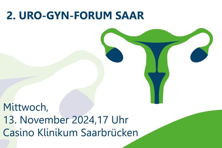 Info zum 2. Uro-Gyn-Formum Saar 2024